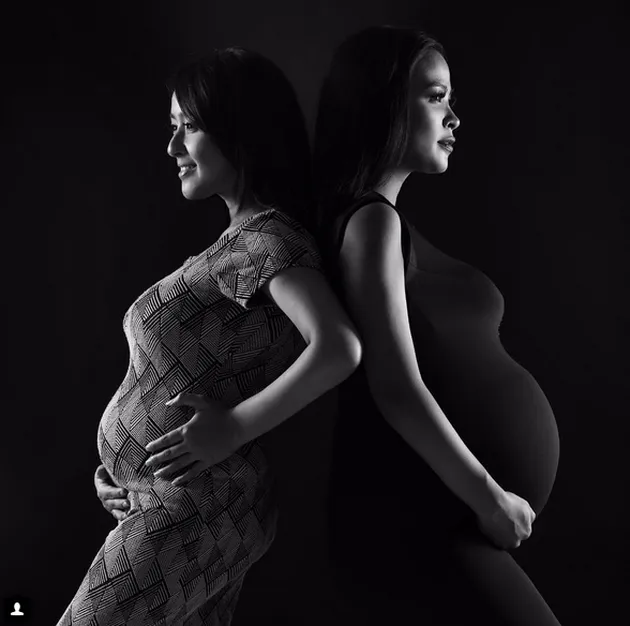 Tantri dan Chua Kotak Hamil