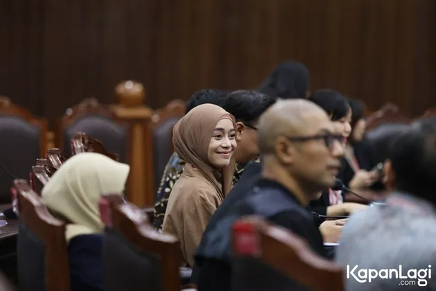 Lesti Kejora di Sidang UU Hak Cipta