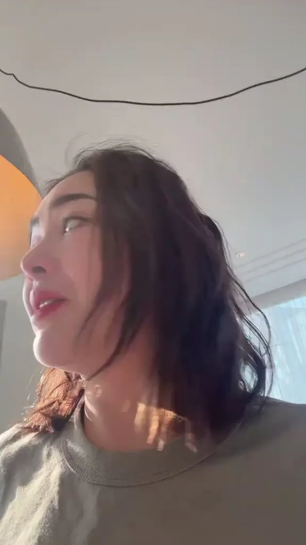 Momen Amanda Manopo bangun tidur