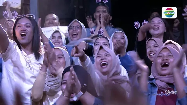 Penonton Dangdut Academy 8 heboh 