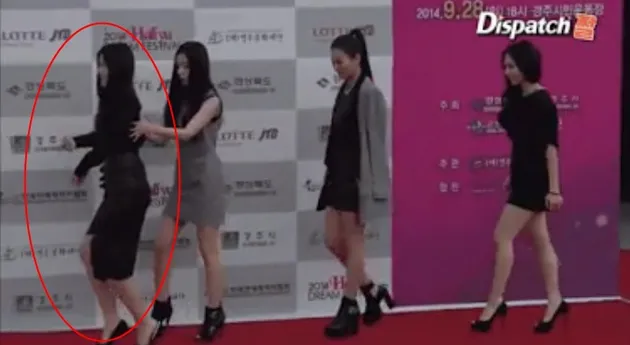 momen memalukan di red carpet