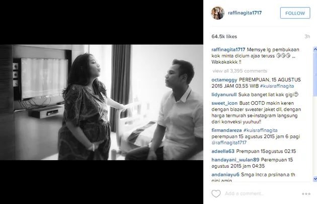 Raffi Ahmad dan Nagita Slavina