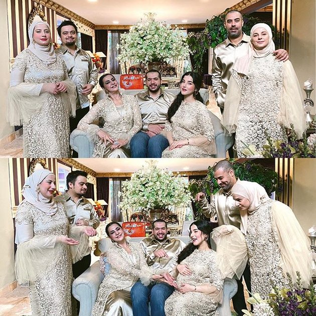 Tasya Farasya's Family Eid Celebration Moment, Matching Outfits - Intimate Photos with Husband