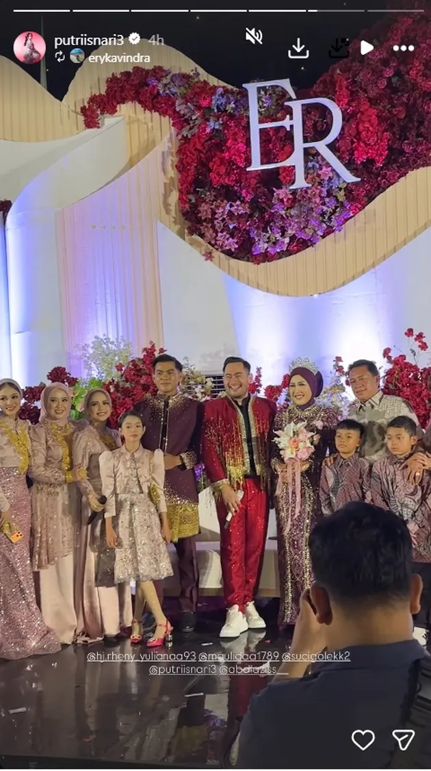 King Nassar di pernikahan Samarinda