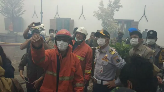 museum bahari, museum bahari terbakar, berita viral