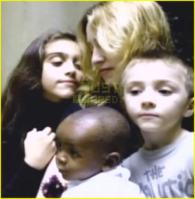 Madonna dan David Banda