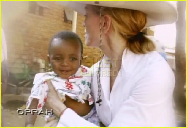 Madonna dan David Banda