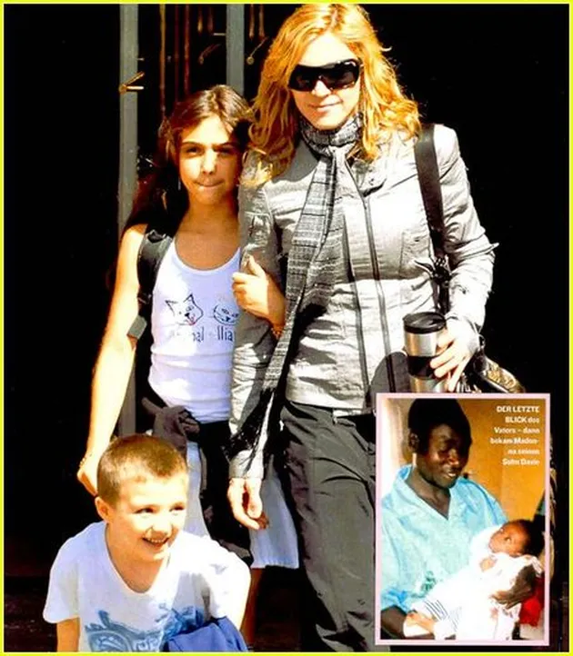 Madonna dan David Banda