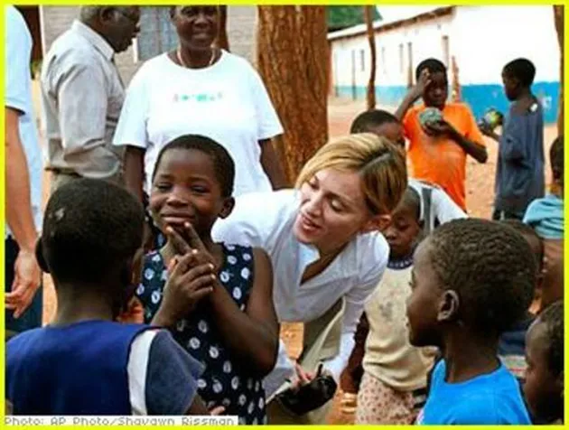 Madonna dan David Banda