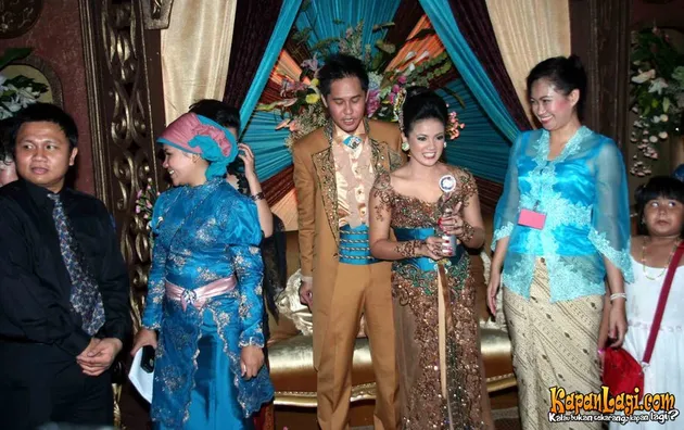 resepsi nirina - ernest cokelat