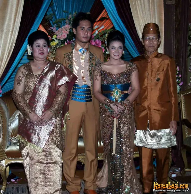 resepsi nirina - ernest cokelat