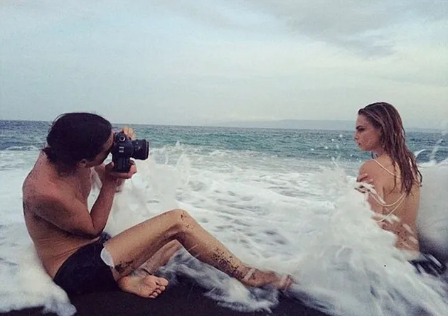 Cara Delevingne di Bali