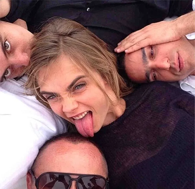 Cara Delevingne di Bali