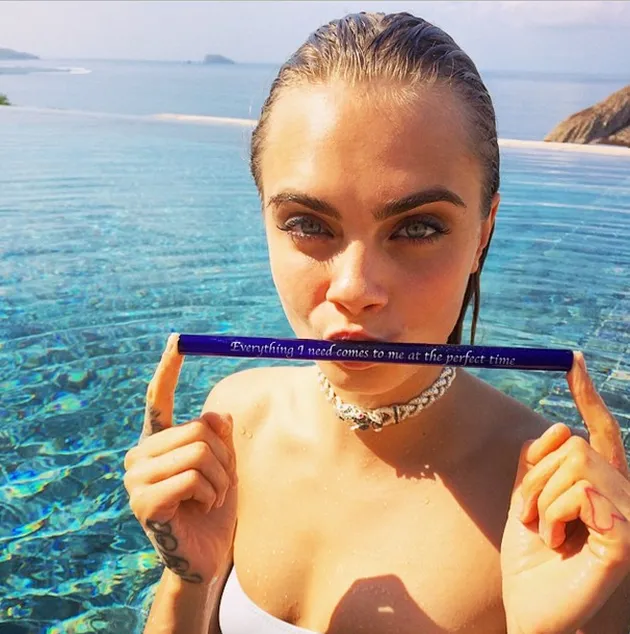 Cara Delevingne di Bali