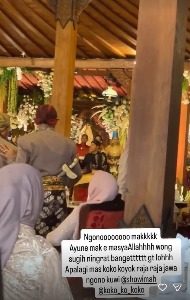 Nassar di tengah resepsi anak Soimah