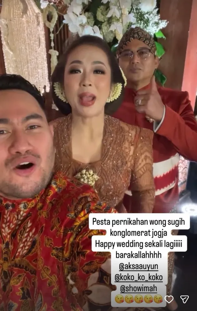 Nassar selfie bareng Soimah dan Koko
