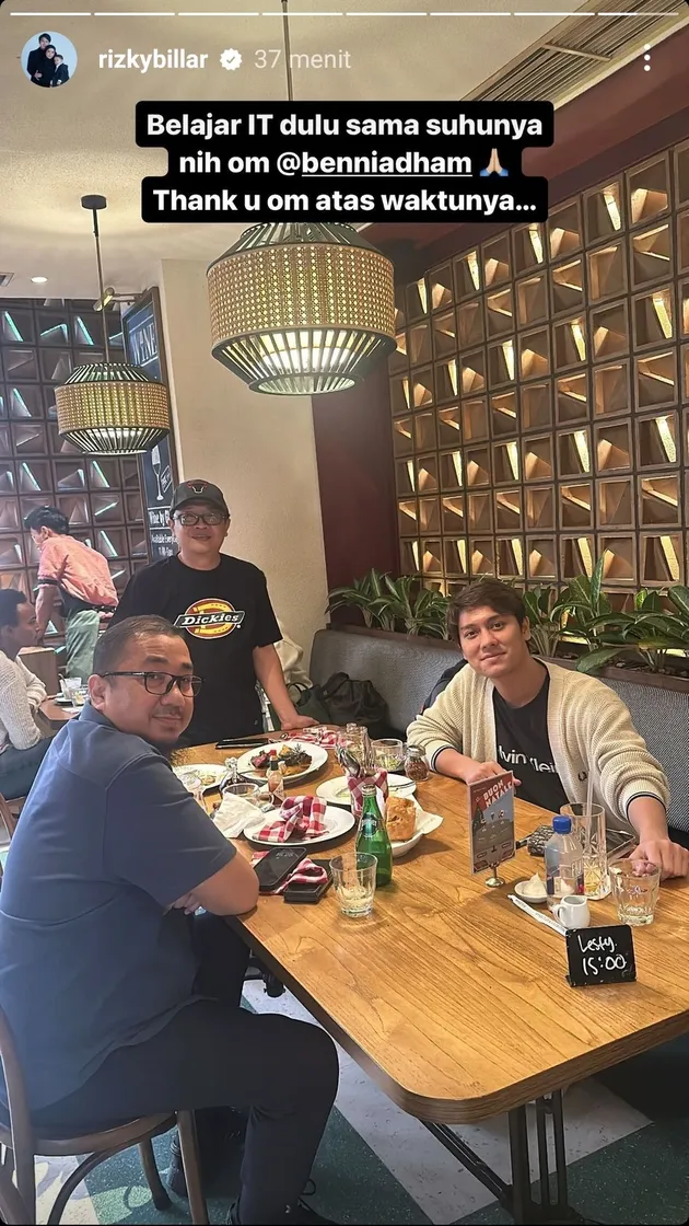 Rizky Billar Dituding Belum Mandi