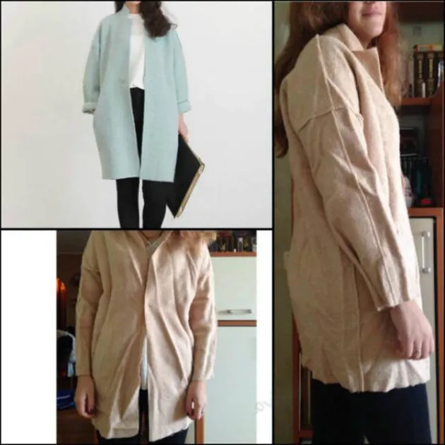 foto beda baju toko online vs nyata