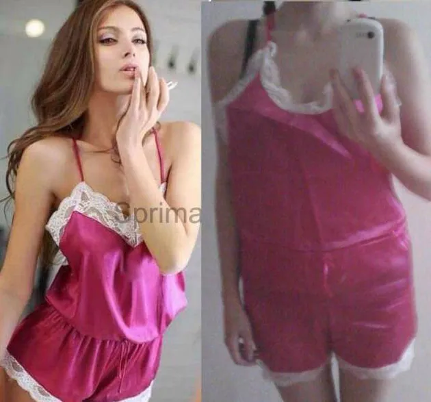 foto beda baju toko online vs nyata
