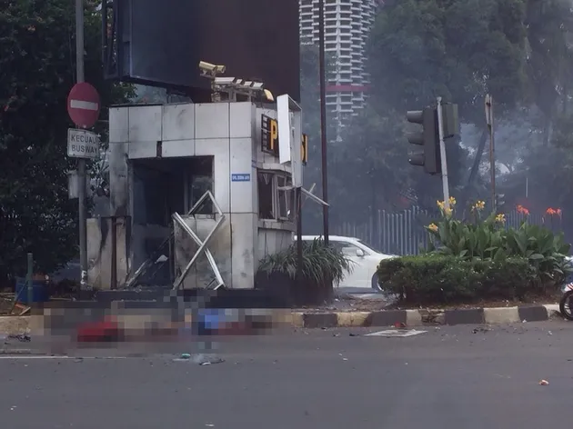 bom meledak di Sarihan Thamrin