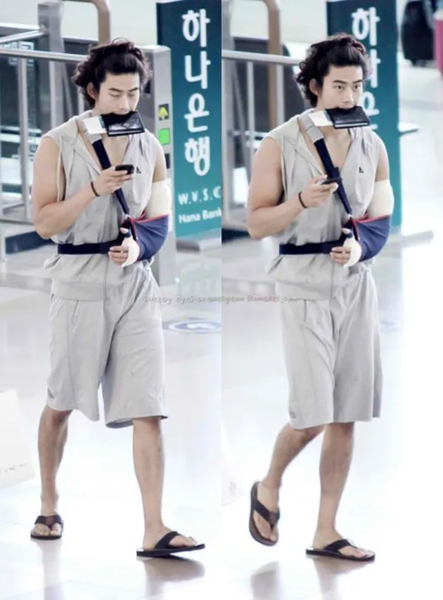 Airport Fashion Fail Seleb Korea