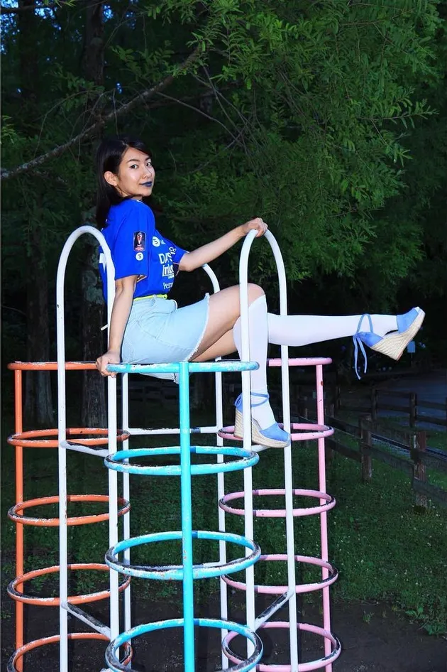 Rina Matsushita, fans Persib cantik asal Jepang