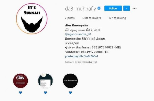 Baik Rafly ataupun Ega membuka endorse produk di akun Instagram mereka masing-masing.