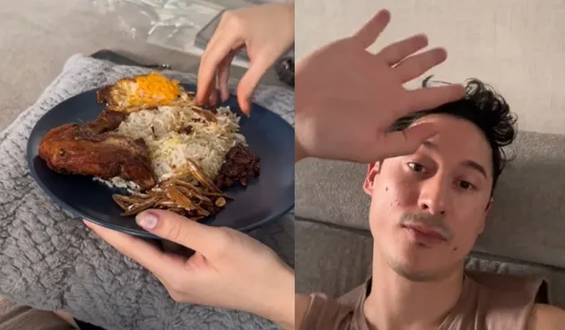 Nino Fernandez Beli Nasi Lemak ke Malaysia