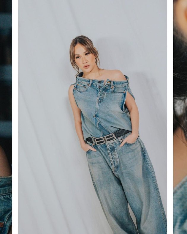 Quirky! 8 Photos of Bunga Citra Lestari Wearing 'Pants Up to the Neck' - It's Pricey