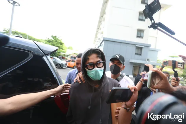 Onadio Leonardo Tiba di Polres Metro Jakarta