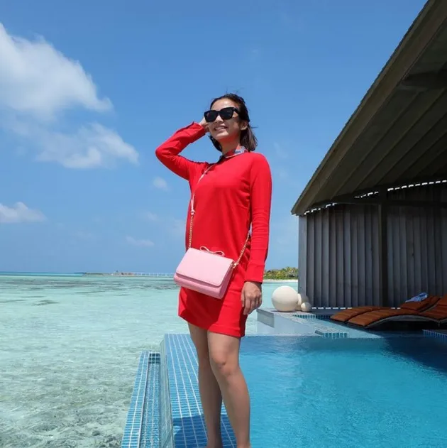 OOTD Chelsea Olivia di Maldives