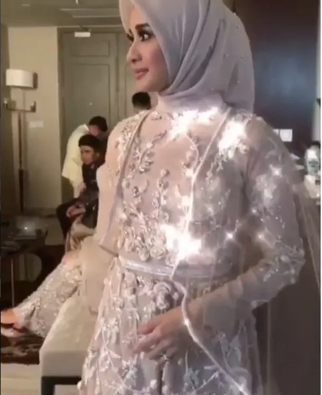laudya cynthia bella resepsi di bandung