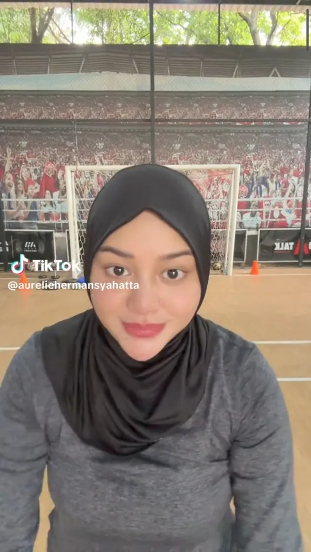  Aurel Hermansyah Rajin Olahraga