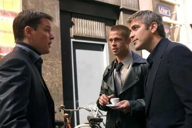 George Clooney, Brad Pitt, Bernie Mac, Ocean's Twelve