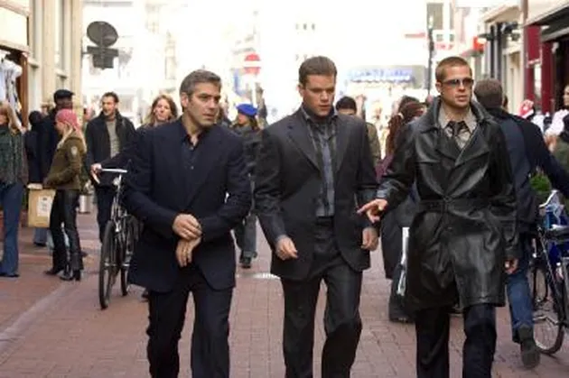 George Clooney, Brad Pitt, Bernie Mac, Ocean's Twelve