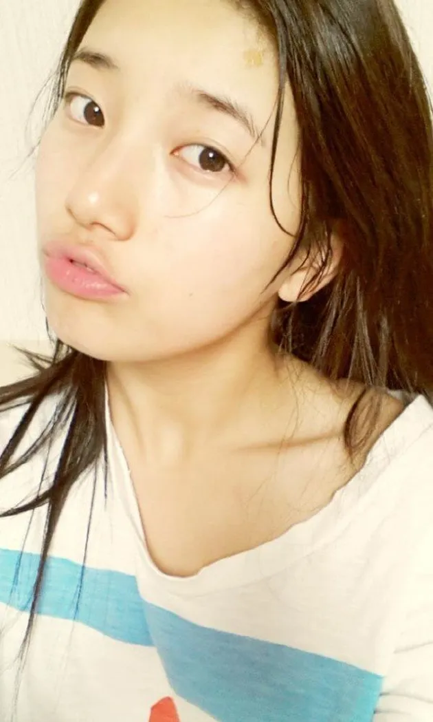 idol tanpa  makeup