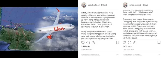 Pesawat Lion Air JT610