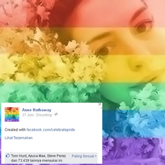 seleb pendukung LGBT, #LoveWins