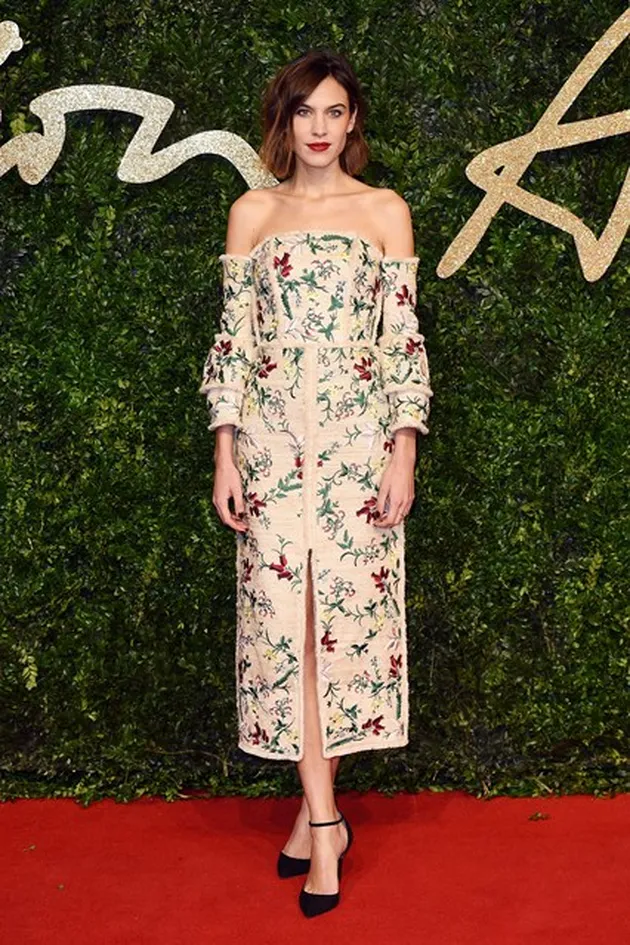 Red Carpet Artis British Fashion Awards