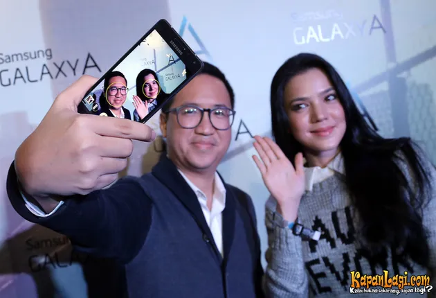 Seleb di Peluncuran Samsung Galaxy A