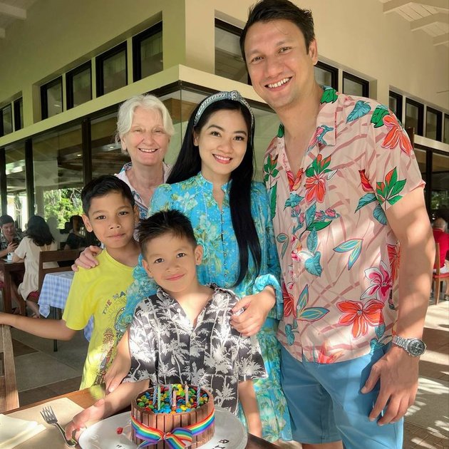 Getting More Handsome, 8 Portraits of Kai's Youngest Son's Birthday Titi Kamal & Christian Sugiono - Celebrated in Thailand