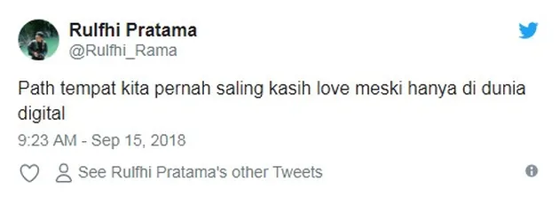 path ditutup, kenapa path ditutup