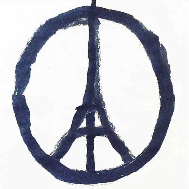 Seleb Pray For Paris