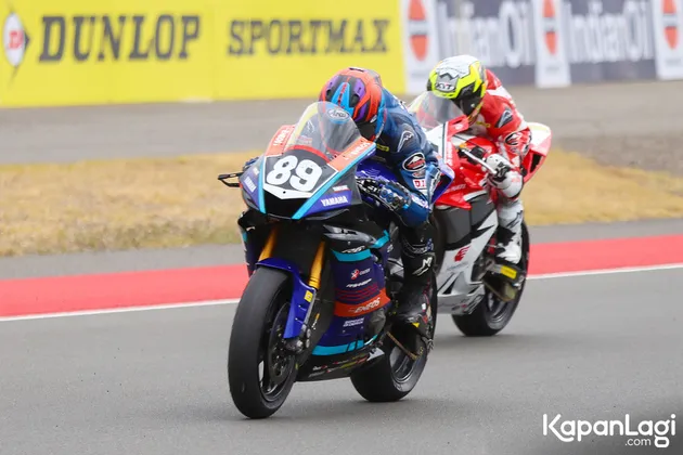 Pembalap Yamaha Selebrasi Mandallika