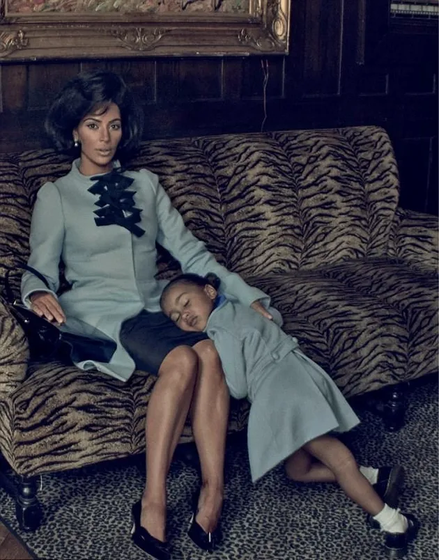 Kim Kardashian &amp; North West