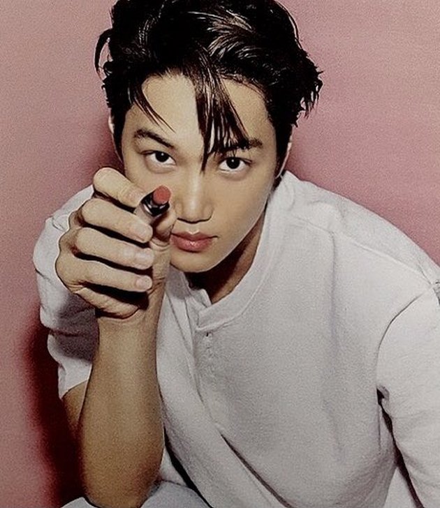 Latest Photoshoot of Kai EXO as the First Asia Pacific Muse of Bobbi Brown, Biting Shirts to Bringing Lipstick
