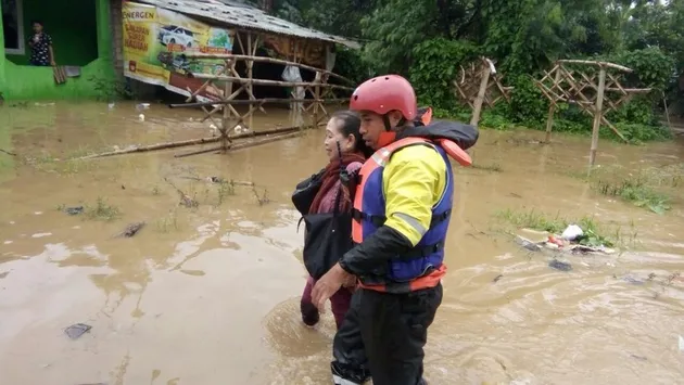 katulampa, bendungan katulampa, bencana alam, bendungan katulampa siaga 1