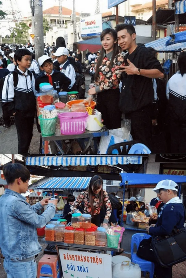 penjual makanan canti, cewek cantik, cewek penjual makanan