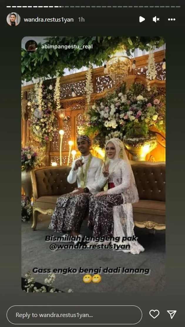 Wandra Banyuwangi menikah