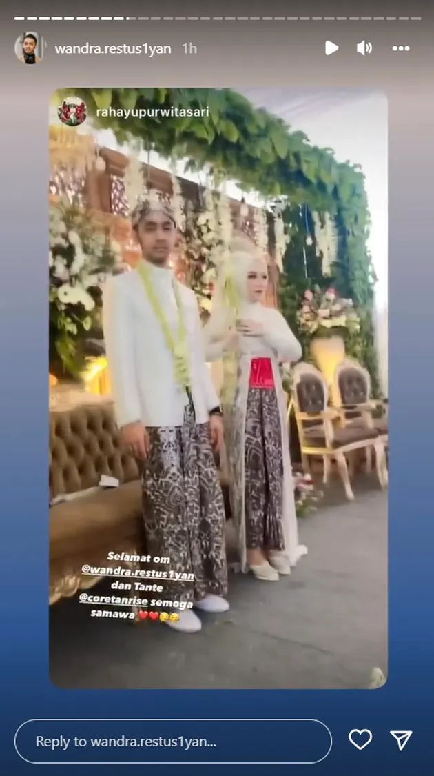 Wandra Banyuwangi menikah